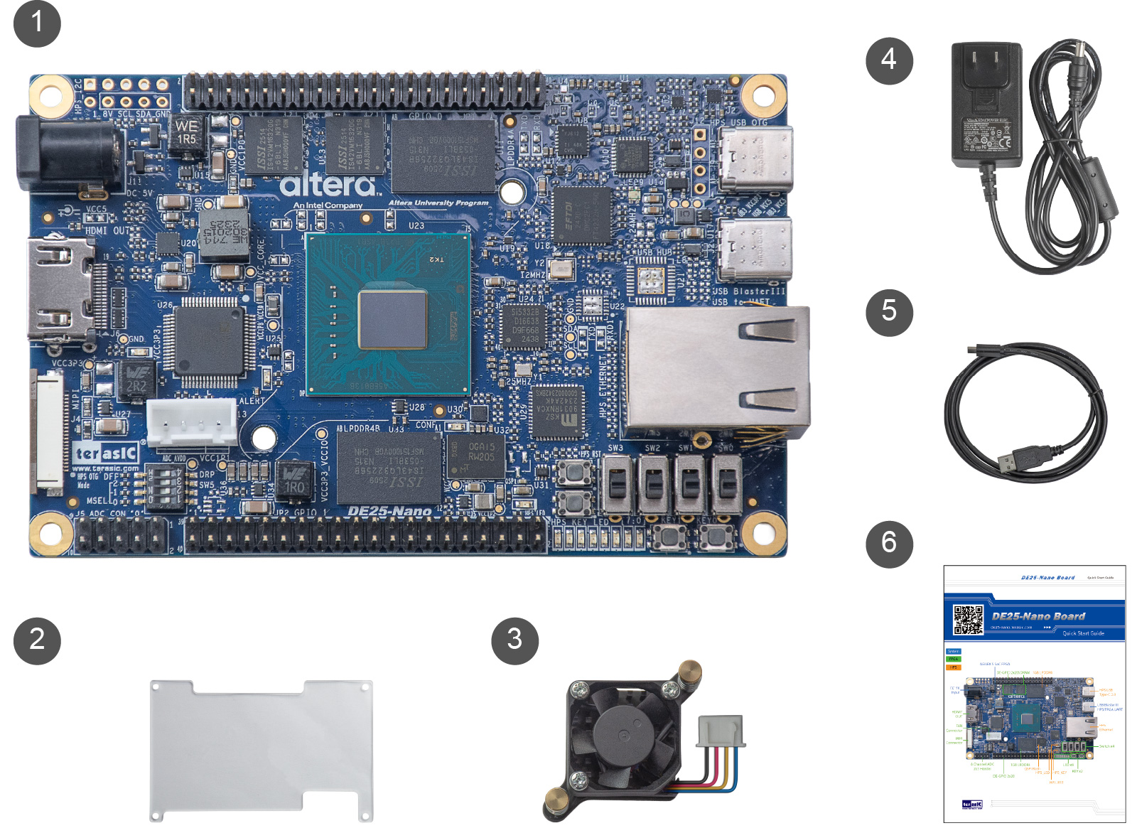 Terasic - All FPGA Boards - Agilex 5 - DE25-Nano