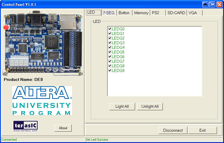 Terasic All Fpga Boards Cyclone Iii Altera De0 Board