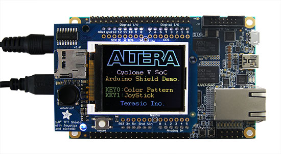 Terasic All Fpga Boards Cyclone V De0 Nano Soc Kit Atlas Soc Kit