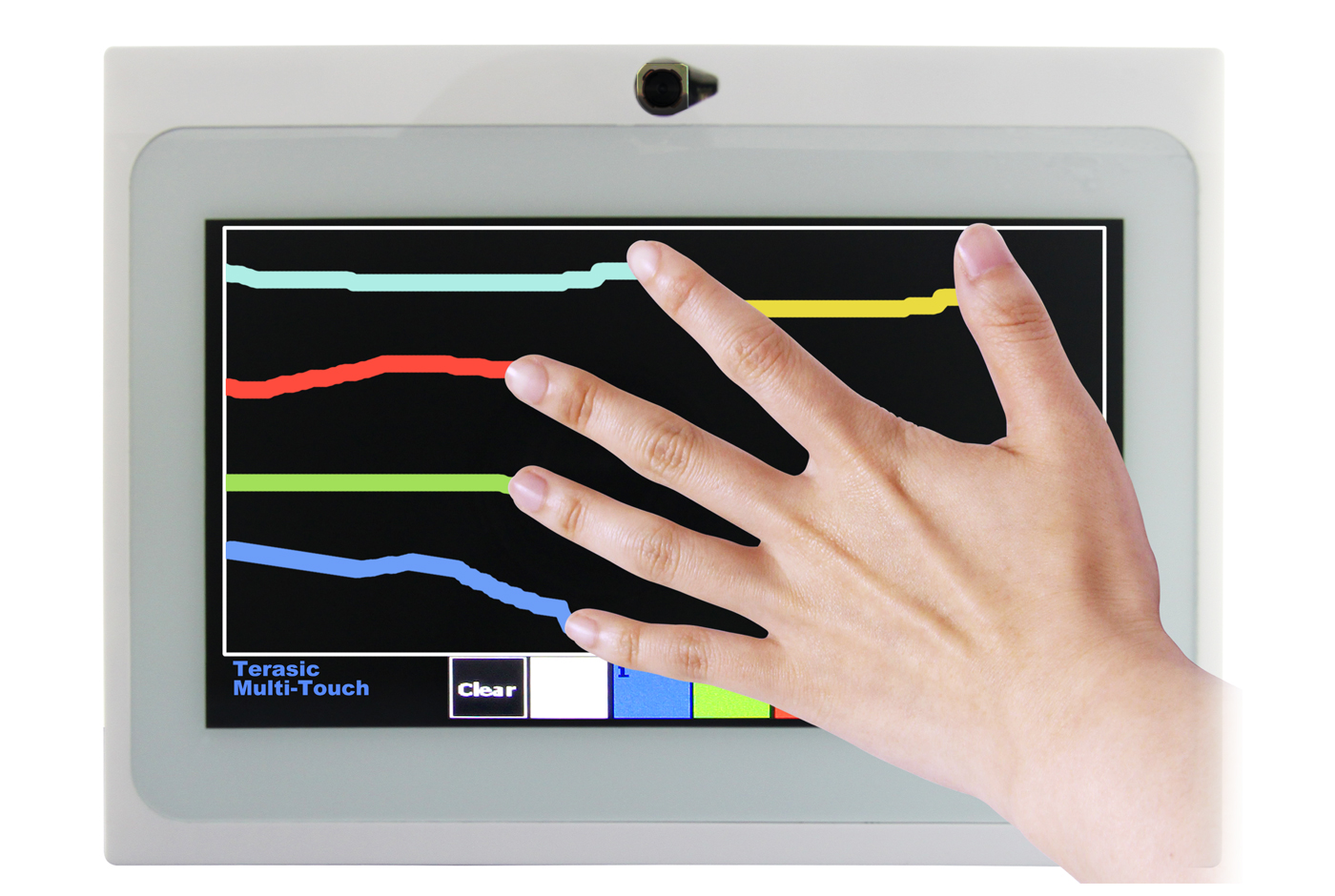 5-point LCD touch panel